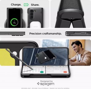 Spigen Etui SAMSUNG GALAXY Z FOLD 5 Spigen Slim Armor Pro Pen czarne 65