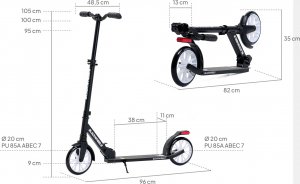 Hulajnoga Blackwheels Zoom Czarny (5902659843746) 12