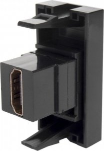 Maclean Gniazdo cienne HDMI pasuje do szklanych ramek MCE720B Czarne 2