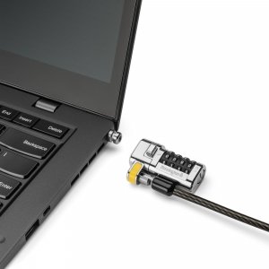 Linka zabezpieczająca Kensington Blokada do laptopa ClickSafe 3-in-1 Combin T-Bar, Nano, Wedge 3