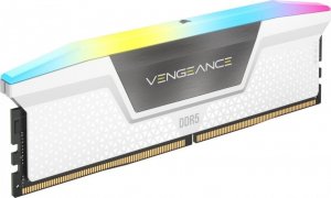 Pamięć Corsair Vengeance RGB, DDR5, 64 GB, 5200MHz, CL40 (CMH64GX5M2B5200C40W) 2