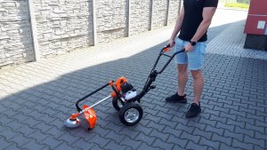 Mar-Pol Kosa spalinowa na kołach - Demon Trolley M83107 11
