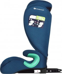 Fotelik samochodowy KinderKraft Kinderkraft Fotel Junior Fix 2 i-Size 100-150cm Harbor Blue 9