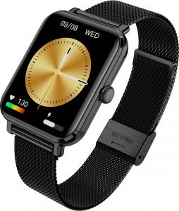 Smartwatch Garett GRC Classic Czarny Stalowy 2