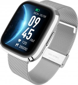 Smartwatch Garett GRC Style Srebrny Stalowy 3