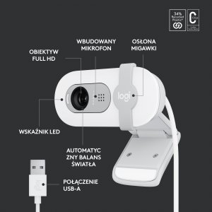Kamera internetowa Logitech Brio 100 (960-001617) 6