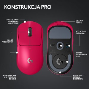 Mysz Logitech G PRO X SuperLight 2  (910-006797) 7