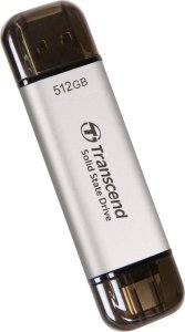 Dysk zewnętrzny SSD Transcend ESD310S 256GB Srebrny (TS512GESD310S) 2