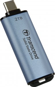 Dysk zewnętrzny SSD Transcend ESD300C 2TB Niebieski (TS2TESD300C) 4