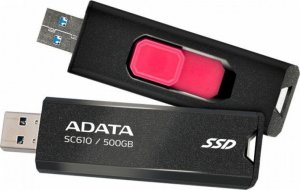 Pendrive ADATA SC610, 500 GB  (SC610-500G-CBK/RD) 2