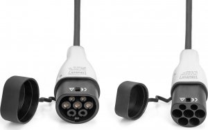 Kabel do ładowania samochodów Digitus Typ2-Typ2, 1-fazowy 230V, 32A, 7,4kW, 5m (DK-1P32-050) 2