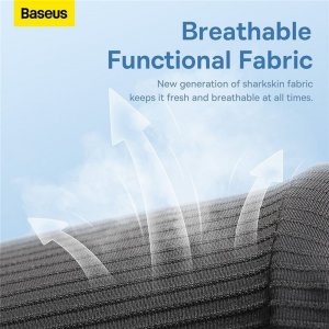 Baseus poduszka samochodowa pod lędźwie Baseus ComfortRide Series Car(czarny) 3