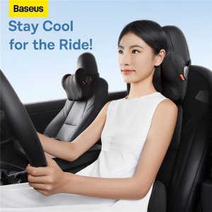 Baseus poduszka samochodowa pod lędźwie Baseus ComfortRide Series Car(czarny) 5