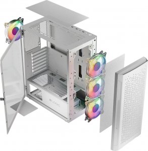 Obudowa Logic Concept Aramis ARGB biała (AT-ARAMIS-20-0000000-0002) 3