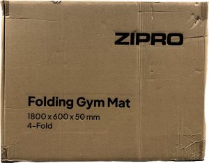 Zipro Materac gimnastyczny 4-częściowy 180 cm x 60 cm x 5 cm czarny 14