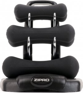 Zipro ‎‎Hantel neoprenowy 6 x Różne rodzaje obciążenia w zestawie 3