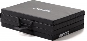Zipro Materac gimnastyczny 4-częściowy 180 cm x 60 cm x 4 cm czarny 6