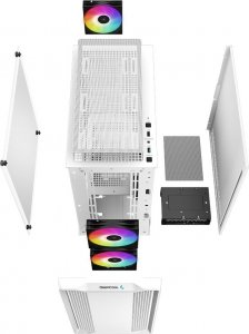 Obudowa Deepcool CC360 ARGB (R-CC360-WHAPM3-G-1) 13