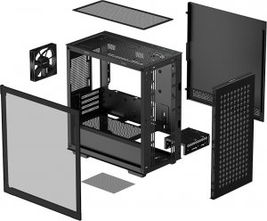 Obudowa Deepcool CH370 czarna (R-CH370-BKNAM1-G-1) 12