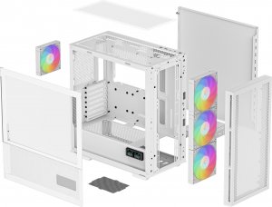 Obudowa Deepcool CH560 ARGB Digital Biała (R-CH560-WHAPE4D-G-1) 13