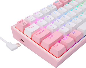 Klawiatura Redragon K617 Fizz Brak danych (K617-RGB pink) 4