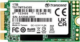 Dysk SSD Transcend 430S 1TB M.2 2242 SATA III (TS1TMTS430S) 2