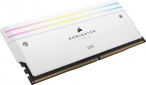 Pamięć Corsair Dominator Titanium RGB, DDR5, 64 GB, 6400MHz, CL32 (CMP64GX5M2B6400C32W) 6