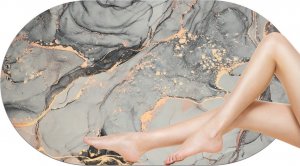 Iteams4Now Mata antypoślizgowa 60x90cm ciemnoszary 11