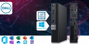 Komputer Dell Optiplex 5060 Tiny Intel Core i5 16GB DDR4 512GB SSD Windows 11 Pro 9