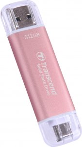 Dysk zewnętrzny SSD Transcend ESD310P 512GB Różowy (TS512GESD310P) 2