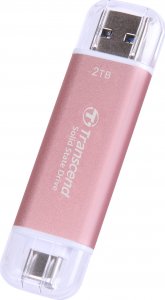 Dysk zewnętrzny SSD Transcend ESD310P 2TB Różowy (TS2TESD310P) 3