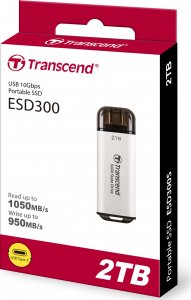 Dysk zewnętrzny SSD Transcend ESD300S 2TB Srebrny (TS2TESD300S) 7