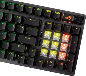 Klawiatura Asus ROG Strix Scope II 96 Wireless NX Snow (90MP037A-BKUA01) 8