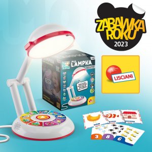 Lampka biurkowa Lisciani biała  (304-PL96992) 14