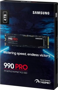 Dysk SSD Samsung 990 PRO 4TB M.2 2280 PCI-E x4 Gen4 NVMe (MZ-V9P4T0BW) 7