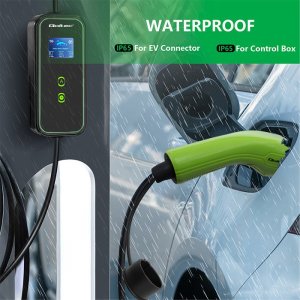 Ładowarka Qoltec Mobilna do samochodów EV 2w1 Typ 2, 3,5kW, 230V 13