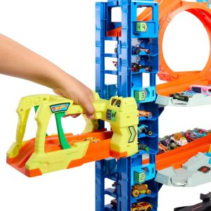 Hot Wheels City - Mega Garaż Atak smoka + 2 samochody (HKX48) 2