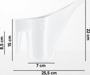 Kadax Konewka Mała Do Podlewania Domowa Ogrodowa 1,2L 2