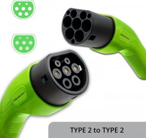 Kabel do ładowania samochodów Qoltec Typ 2, 400V, 22kW, 32A, 5m (52474) 8