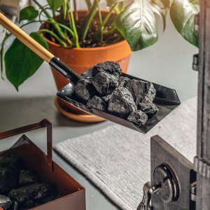 Kadax Łopatka Szufelka Do Popiołu Do Pieca Węgla Metal 9