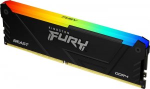 Pamięć Kingston Fury Beast RGB, DDR4, 16 GB, 3600MHz, CL18 (KF436C18BB2A/16) 2