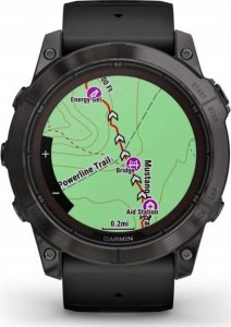 Zegarek sportowy Garmin fenix 7X Pro Sapphire Solar Czarny (010-02778-11) 3