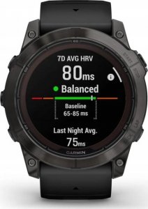 Zegarek sportowy Garmin fenix 7X Pro Sapphire Solar Czarny (010-02778-11) 4
