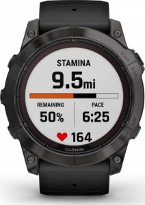 Zegarek sportowy Garmin fenix 7X Pro Sapphire Solar Czarny (010-02778-11) 6