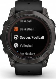 Zegarek sportowy Garmin fenix 7X Pro Sapphire Solar Czarny (010-02778-11) 7