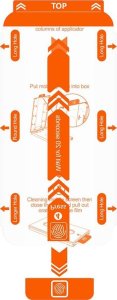 Mobile Origin Orange Screen Guard Spare Glass do iPhone 12 / 12 Pro 2