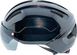 Skate Flash Kask rowerowy Atomic Black 3