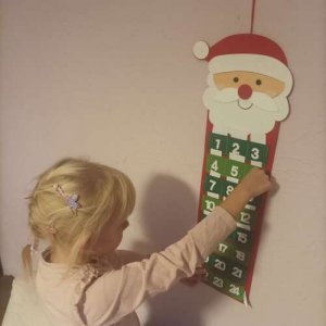 Kalendarz adwentowy Ruhhy wiszący 22252 7