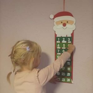 Kalendarz adwentowy Ruhhy wiszący 22252 9