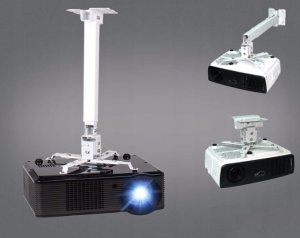 Uchwyt do projektorów Zenwire Uchwyt do Projektora 4w1 do 25 kg 2